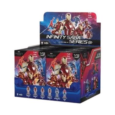 Imagem de Boneco De Ação Montável Homem De Ferro, Homem-Aranha E Patriota De Fer