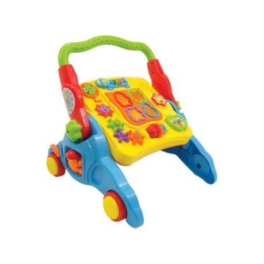 Imagem de Andador Didático Mesa 4em1 Com Som Brinquedo Infantil Bebês - Maral, A