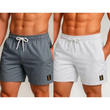Imagem de Kit 2 Shorts Masculino Treino Academia Praia Premium-Masculino