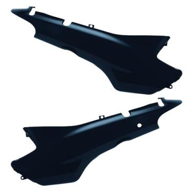 Imagem de Tampa Lateral Moto Honda Biz 100 1998 À 2005 Cromo Forte, AZUL BISCAIA