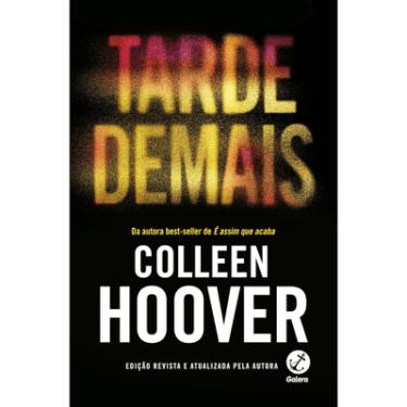 Imagem de Livro Tarde demais (Edição revista)