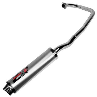 Imagem de Escape Pro Tork Eight Fazer 250 2010 Cromado, CROMADO