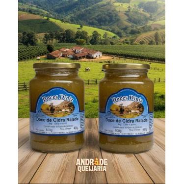 Imagem de Doce de Cidra Ralada - 2 Potes de 680g - Doces Diniz