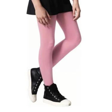 Imagem de Meia Calça Fio 80 Infantil Algodão Selene 9555.002, Rosa claro, G