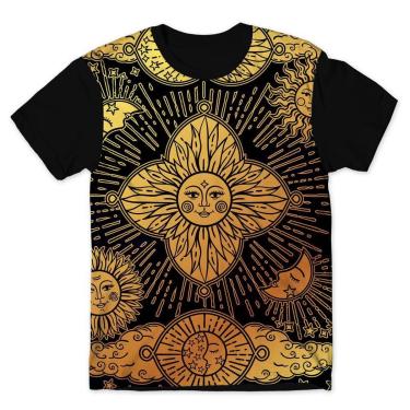 Imagem de Camiseta As Braba Masculina Full Print Sol e Lua-Masculino