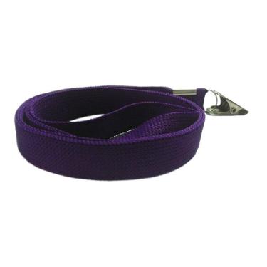 Imagem de Cordão Para Crachá Com Jacaré Roxo 12Mm Marpax 10Un