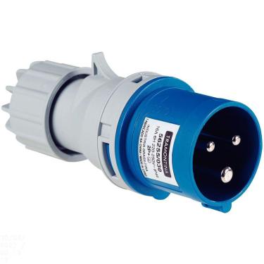 Imagem de Plugue Móvel Industrial 2P+T 16 A 220-250 Vca 6 H Tramontina Tramontina