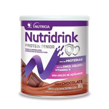 Imagem de Suplemento Alimentar Nutridrink Protein Sênior Chocolate 380g Danone 380g