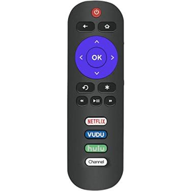 Imagem de Controle remoto compatível com todos os TCL Roku Smart TV 50S421 55S421 55S425 70S42 32S321 55S421 43S421 65S421 32D2900 32S301 55D2900U 55S400 1 65D 2930U 65S401 65S4 com Netflix VUDU HULU