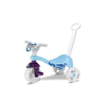 Triciclo Velotrol Motoca Infantil Empurrador Velocípede Dino