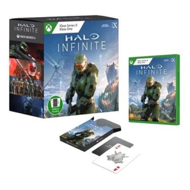 Imagem de Jogo Halo Infinite Xbox Series + Baralho Mídia Física Novo - Microsoft