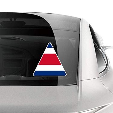 Imagem de DIYthinker Adesivo de carro com a bandeira nacional da Costa Rica da América do Norte