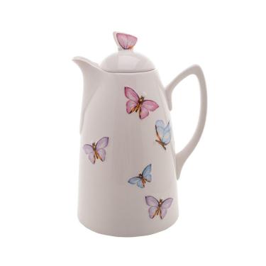 Imagem de Garrafa Térmica de Porcelana Borboletas 900ml