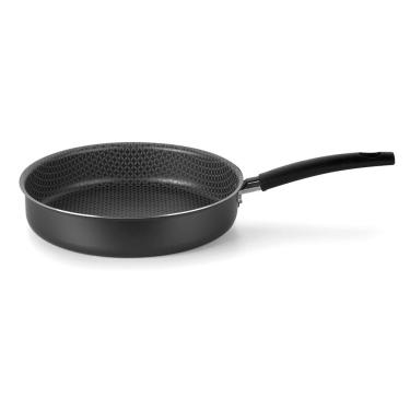 Imagem de Frigideira Alta Multiflon Gourmet com Antiaderente Ultra 7 Preta - 22 cm
