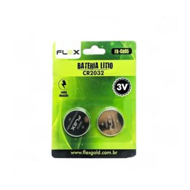 Imagem de Pilha FLEX Lithium CR2032 com 2 Unidades