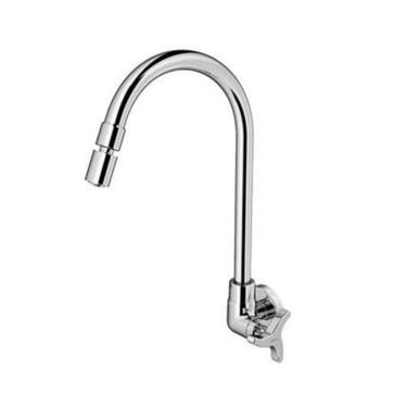 Imagem de Torneira Cozinha De Parede 1/2 E 3/4 Nova Trio Docol