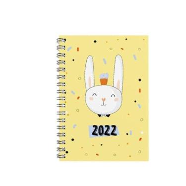 Imagem de Agenda 2022 Capa Dura Animais Espiral A6 176 Folhas