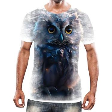 Imagem de Camiseta Camisa Animais Corujas Misticas Aves Noturnas Hd 11 - Enjoy S