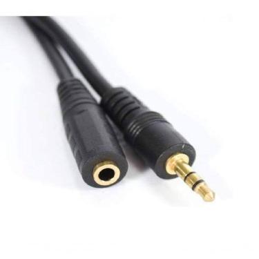 Imagem de Cabo Extensao Fone De Ouvido Plug P2 Estereo - 5mts