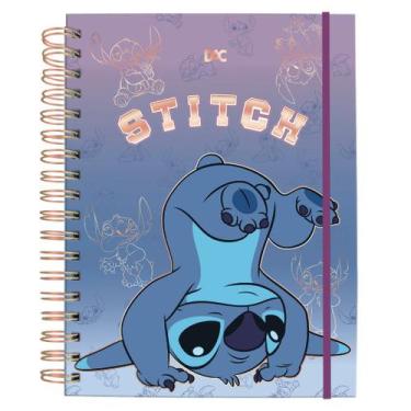 Imagem de Caderno Dac Smart Universitário  Disney Stitch  Com Folhas Reposicioná
