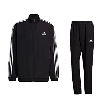 Imagem de Agasalho Adidas Aeroready Essentials 3-Stripes Preto-M
