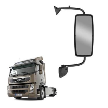 Imagem de Conjunto Retrovisor para Ford Cargo Euro 3 2012 Lado Direito - Fabbof