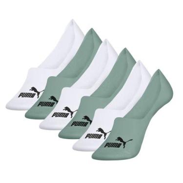 Imagem de 6 Pares De Meias Sapatilha Invisível Cotton Algodão Masculino - Selene