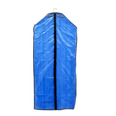 Imagem de Capa Protetora Para Roupas E Terno Com Ziper 137x60cm - Casita, AZUL