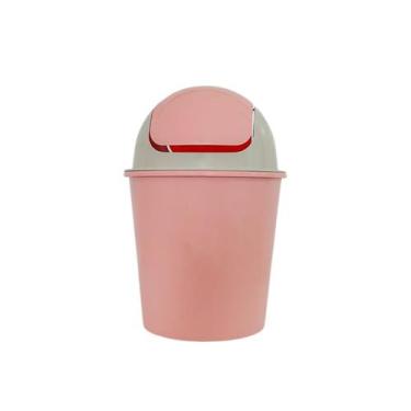 Imagem de Cesto De Lixo Lixeira Tampa Basculante 7 Litros 37cm Usual - Usual Uti