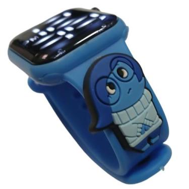 Imagem de Relógio Digital Divertidamente Tristeza Resistente à Água_Az - Smactud