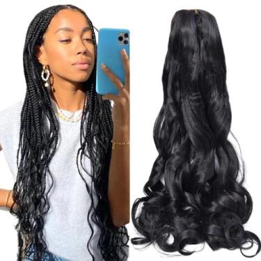 Imagem de Cabelo Jumbo Boho Cherey Ondulado 400g Várias Cores - D&D Commerce, Pr