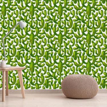 Imagem de Papel de Parede Adesivo - Cactos - 303ppn - Allodi