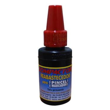 Imagem de Reabastecedor 20 Ml Pincel Atômico Vermelho Compactor