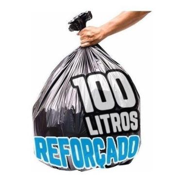 Imagem de Saco De Lixo 100lts Boca Larga Super Reforçado C/5 Kg - HIGIPACK
