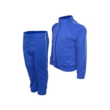 Imagem de Conjunto Helanca Infantil Azul Royal - Del France, 01