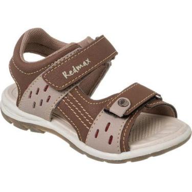 Imagem de Papete Sandália Infantil Masculino Menino 3863-652 - Redmax, Marrom, R