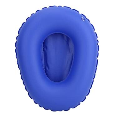 Imagem de Comadre inflável com almofadas de ar, mictório portátil anti-escaras para pacientes idosos e acamados, fácil de transportar e limpar