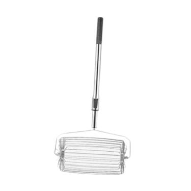 Imagem de menolana Rolo de colecionador de bola de tênis, rolamento rápido sem dobrar sobre ferramenta de treinamento, Segure Cerca de 60 Bolas