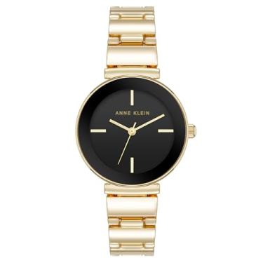 Imagem de Anne Klein Relógio de pulseira feminino, Dourado