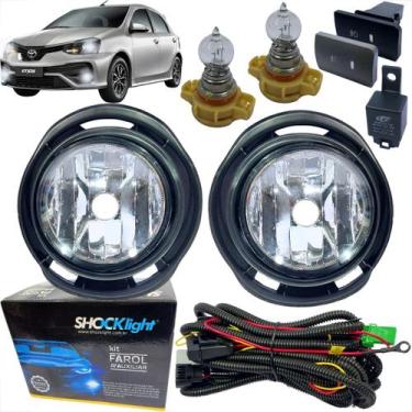 Imagem de Kit farol de milha auxiliar toyota etios hatch e sedan de 2012 à 2021 