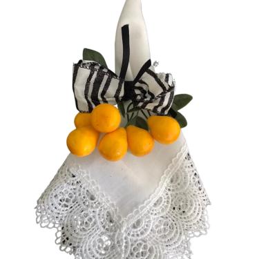 Imagem de Jogo c/ 6 Porta Guardanapos Argola Peras