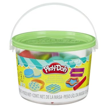 Imagem de Conjunto Massinha Play-Doh Mini Balde Cookies B4453/B5860 - Hasbro