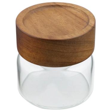 Imagem de Porta Mantimento Dynasty em Vidro Borossilicato e Tampa em Madeira - 100ml