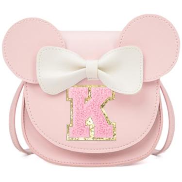 Imagem de Presentes de aniversário para meninas de 3, 4, 5, 6, 7 e 8 anos de idade, presentes para meninas pequenas, bolsa infantil bolsa de presente de Natal fofo para meninas, crianças, moda e fofa, rosa,