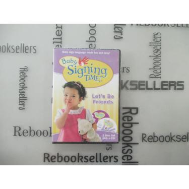 Imagem de Baby Signing Time Vol. 4: Let's Be Friends - DVD with Music Cd [DVD]