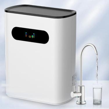 Imagem de Filtro de água para sistema de osmose reversa, proporção de água pura/dreno 2:1, filtro de água de bancada, sistema RO sob pia, purificador de água doméstico, filtragem de 5 camadas