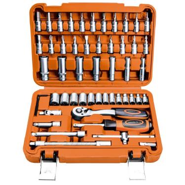 Imagem de Kit De Ferramentas Para Oficinas 52 Peças Tramontina Pro Com Maleta