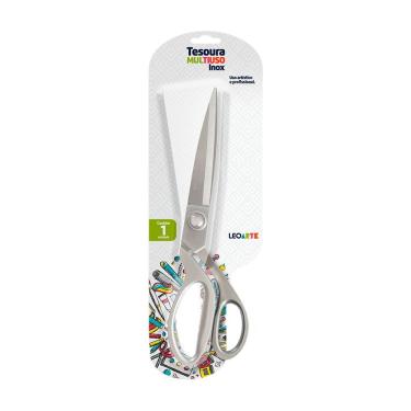 Imagem de Tesoura Multiuso Inox Leonora - 23.5cm
