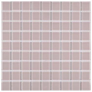 Imagem de Kit Pastilha de Vidro Cristal com 11 Placas de 30cm x 30cm Rende 1m² G