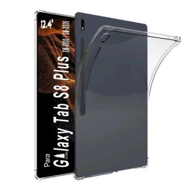 Imagem de Capa tpu silicone para Galaxy Tab S8 Plus SM-X800 X806 12.4 - Alamo, T